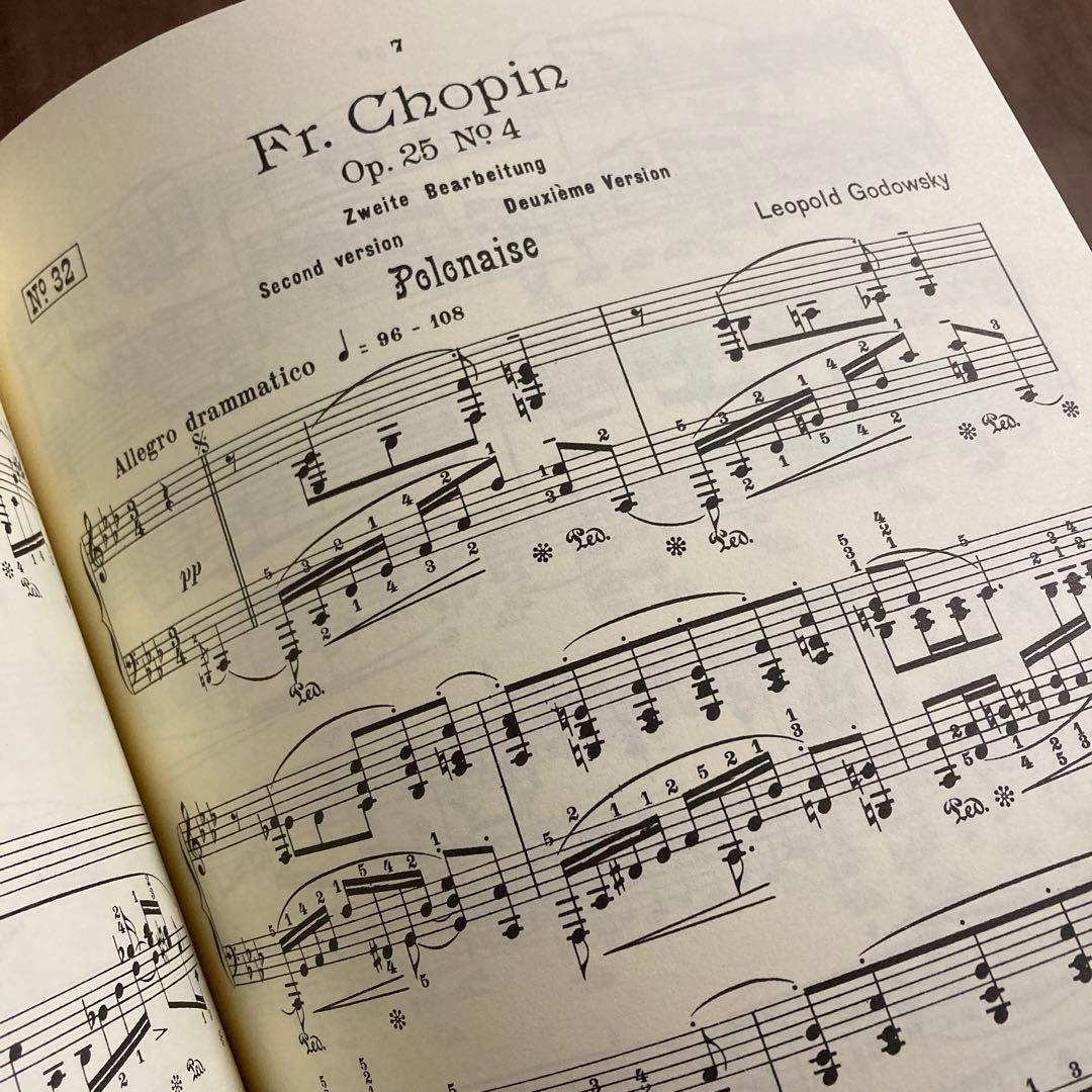 L.GODWSKY/ショパンのエチュードによる練習曲集 全5巻R.LIENAU