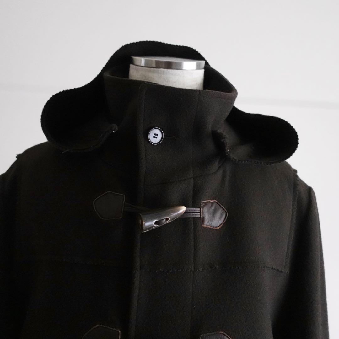 【極美品】DORMEUIL ウールダッフルコート　50 ブラウン