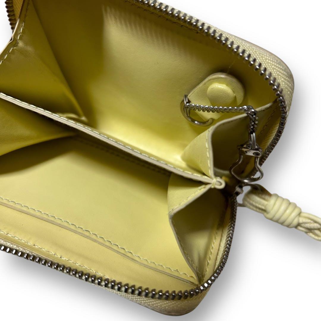 【美品】ジルサンダー ケース イエロー コンパクトウォレット