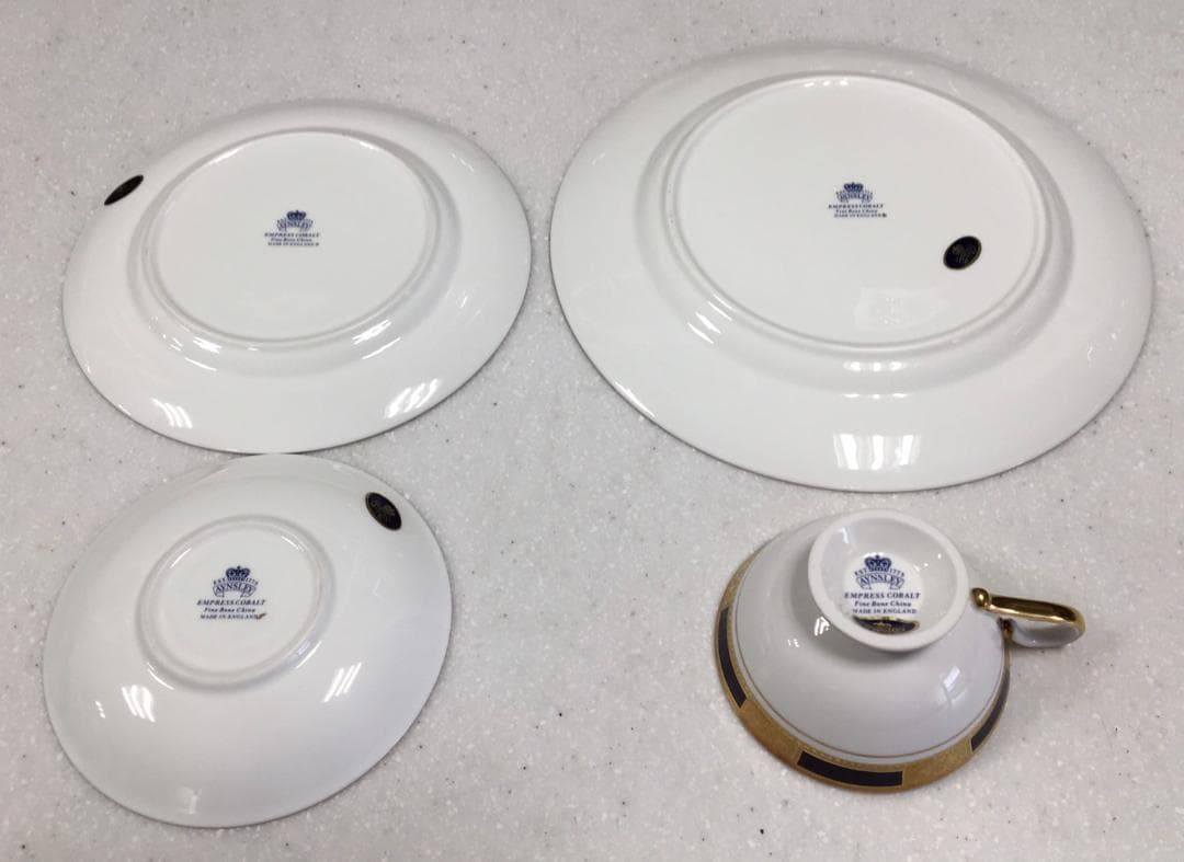 0629え エインズレイAYNSLEY 食器セット　EMPRESS LAUREL