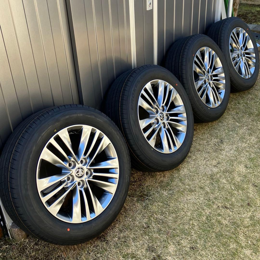 elradiall新車外し　40アルファード　Z 純正タイヤホイール