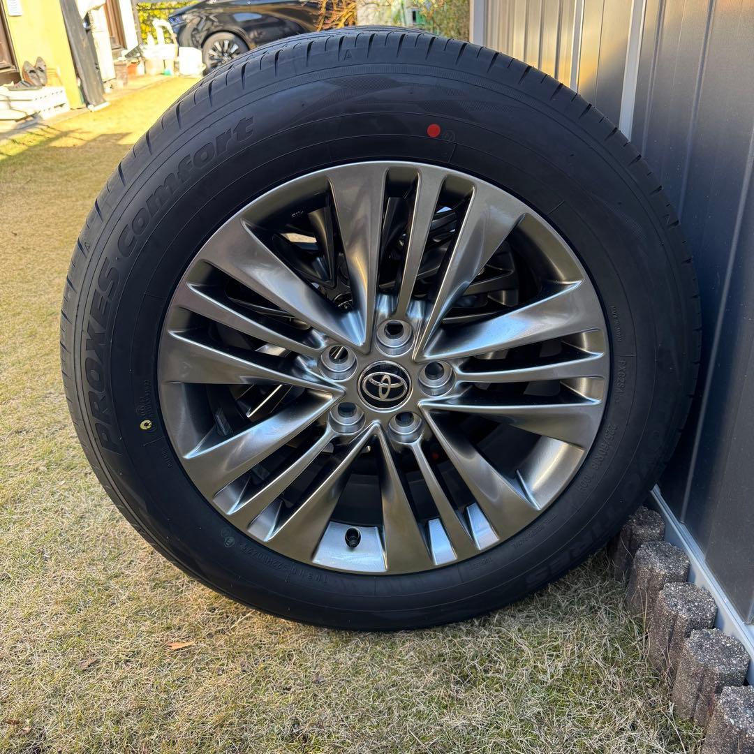 elradiall新車外し　40アルファード　Z 純正タイヤホイール