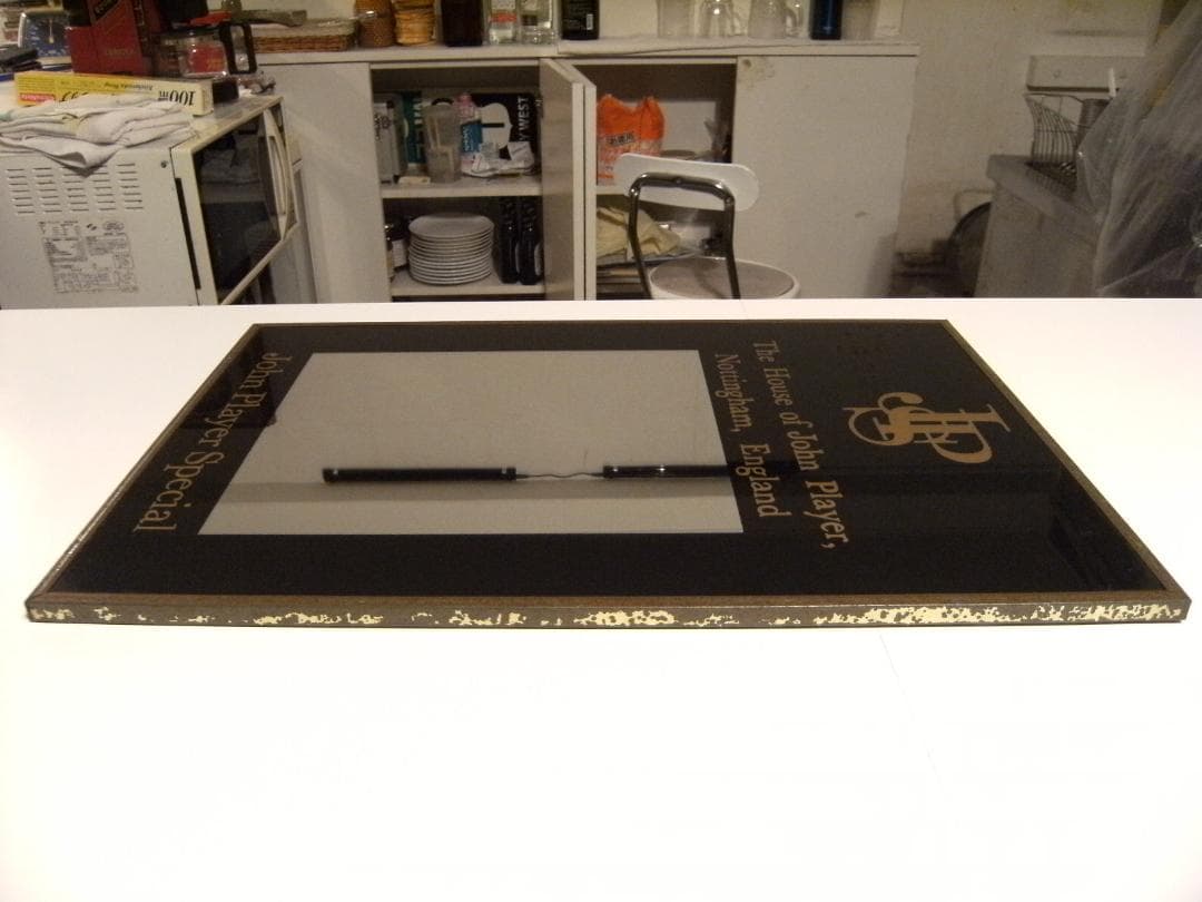 昭和レトロ 旧車 F1 タバコ ジョンプレイヤースペシャル JPS パブミラー