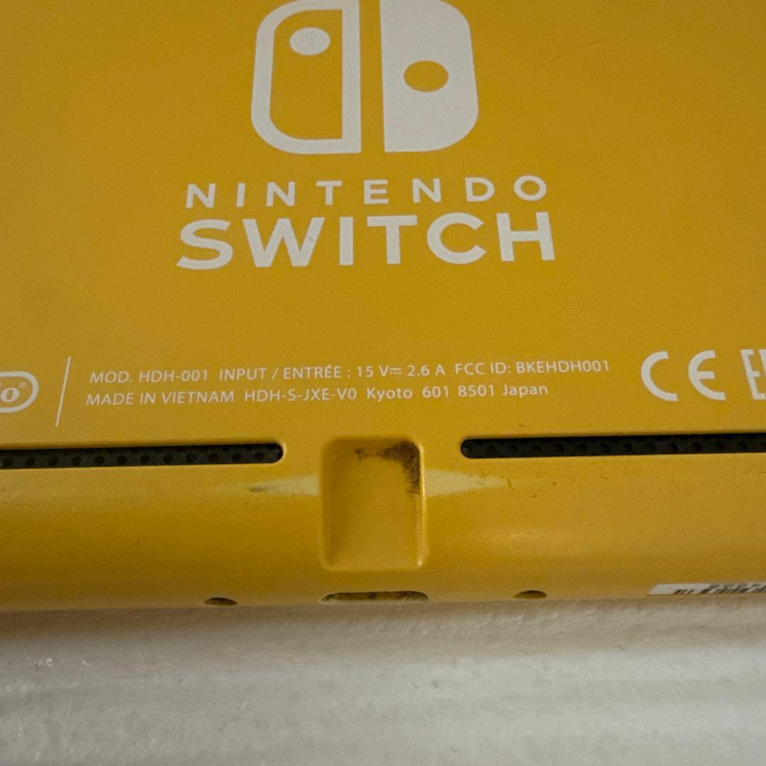 ジャンク品⭐︎Nintendo Switch Lite イエロー