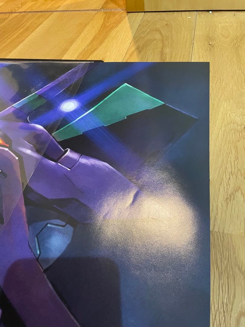 【B2ポスター】 新世紀エヴァンゲリオン　DVD BOX購入特典