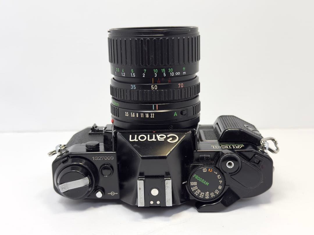 Canon AE-1 Program フィルムカメラ 35-70mmレンズ動作品