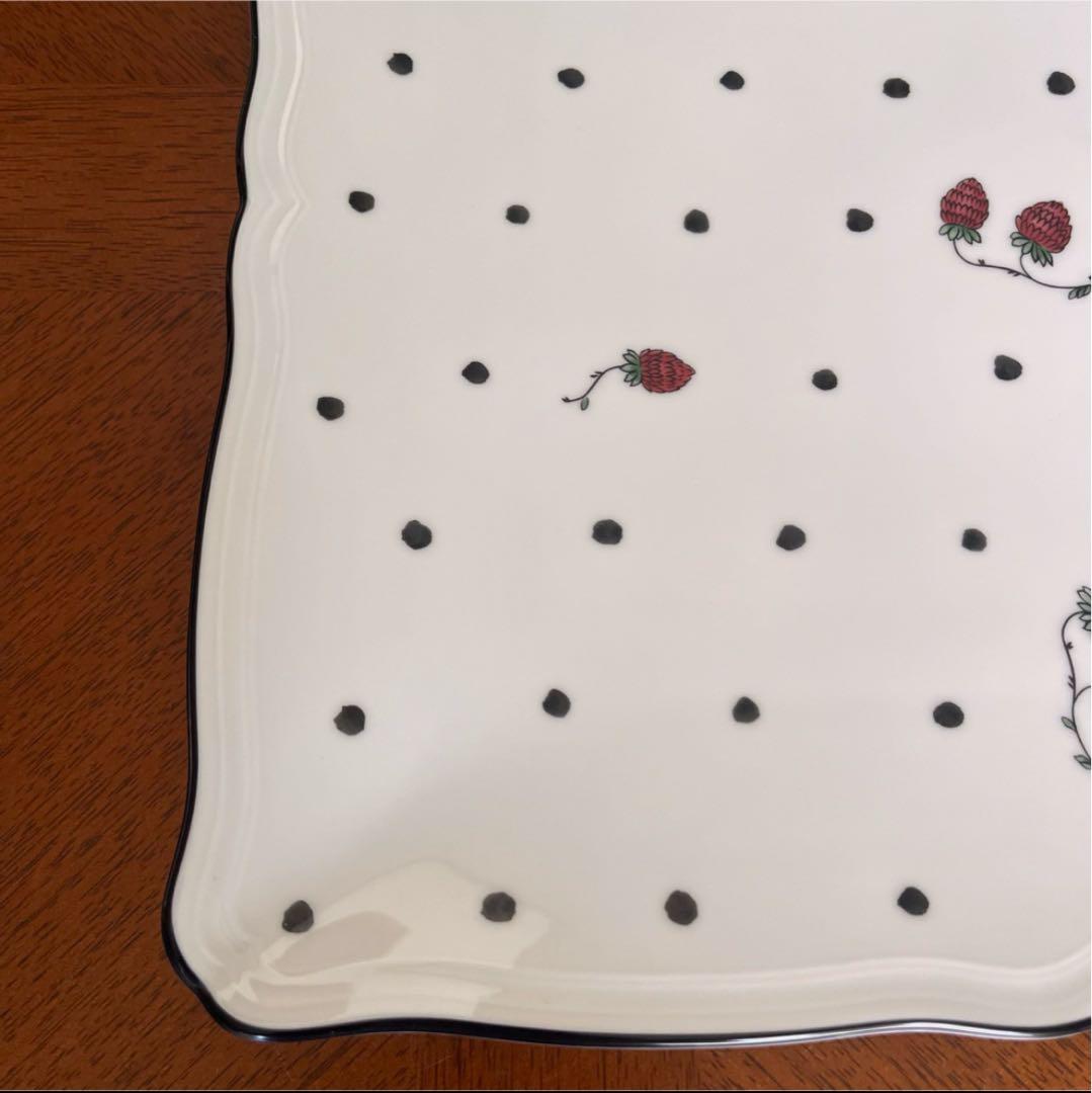 【美品】リチャードジノリ★イタリアンポア★スクエアプレート　2枚