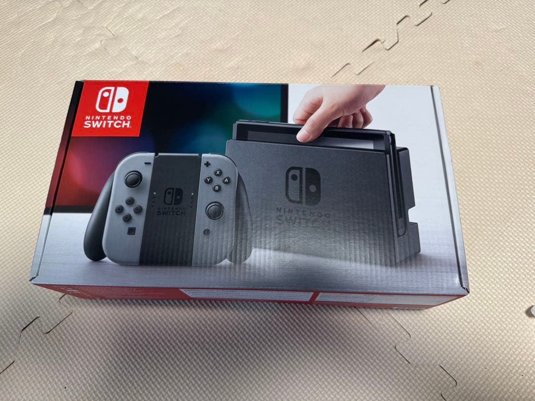 【(^-^)】初代Nintendo Switch 本体 LANアダプター付