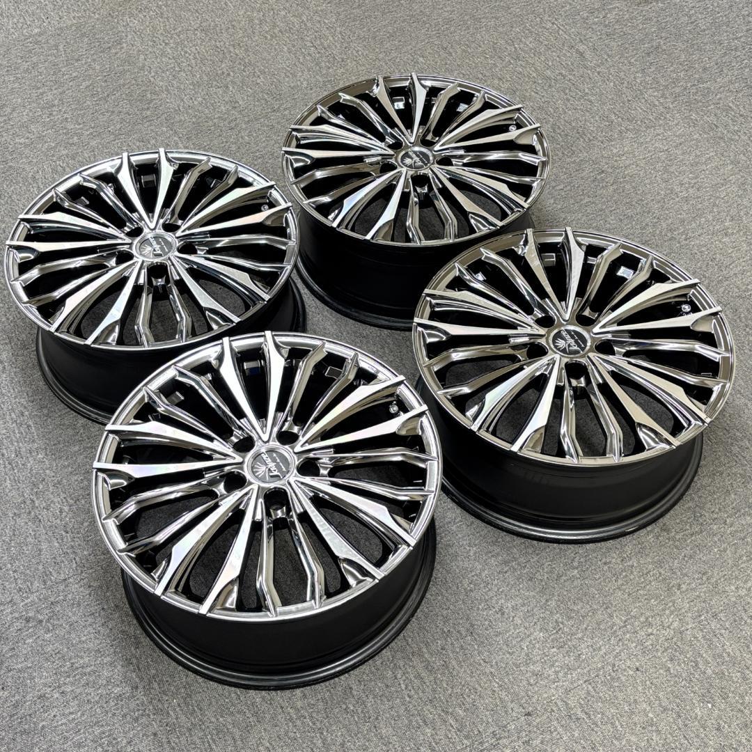 新品タイヤ付 weds クレンツェ フェルゼン ヴォクシー クラウン ハリアー