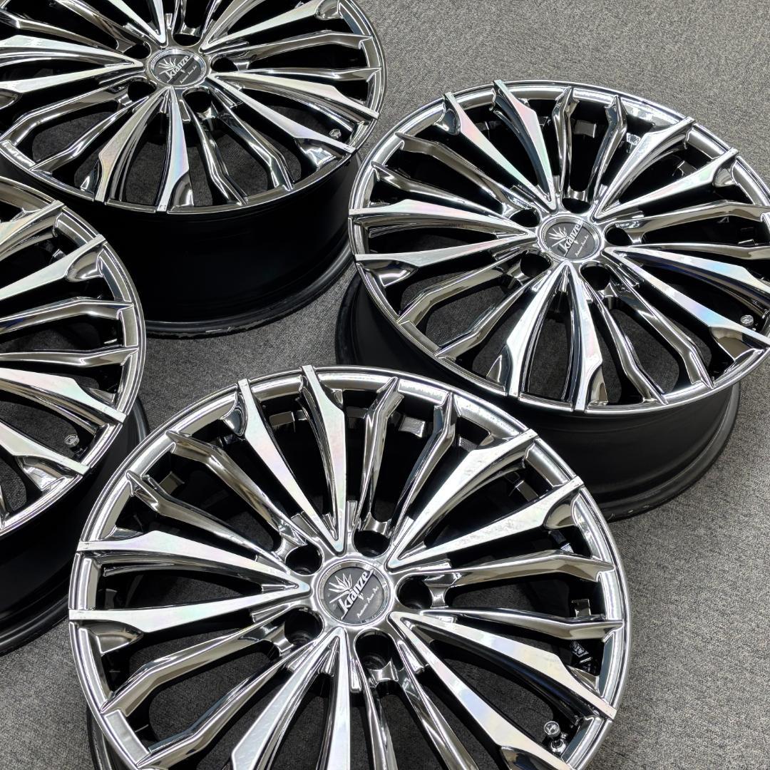 新品タイヤ付 weds クレンツェ フェルゼン ヴォクシー クラウン ハリアー