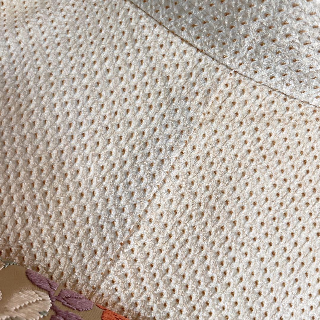 訪問着　フルセット　葉　絞り　着物　付け下げ　P1