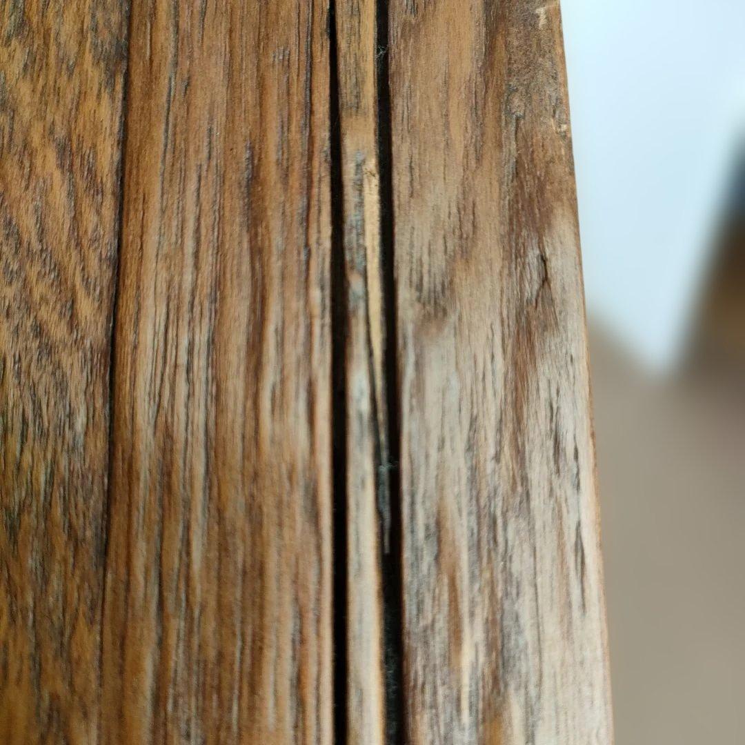 ☆値下げ☆チーク材収納ボックスチェア ヒンジ付き蓋　ナチュラルウッド