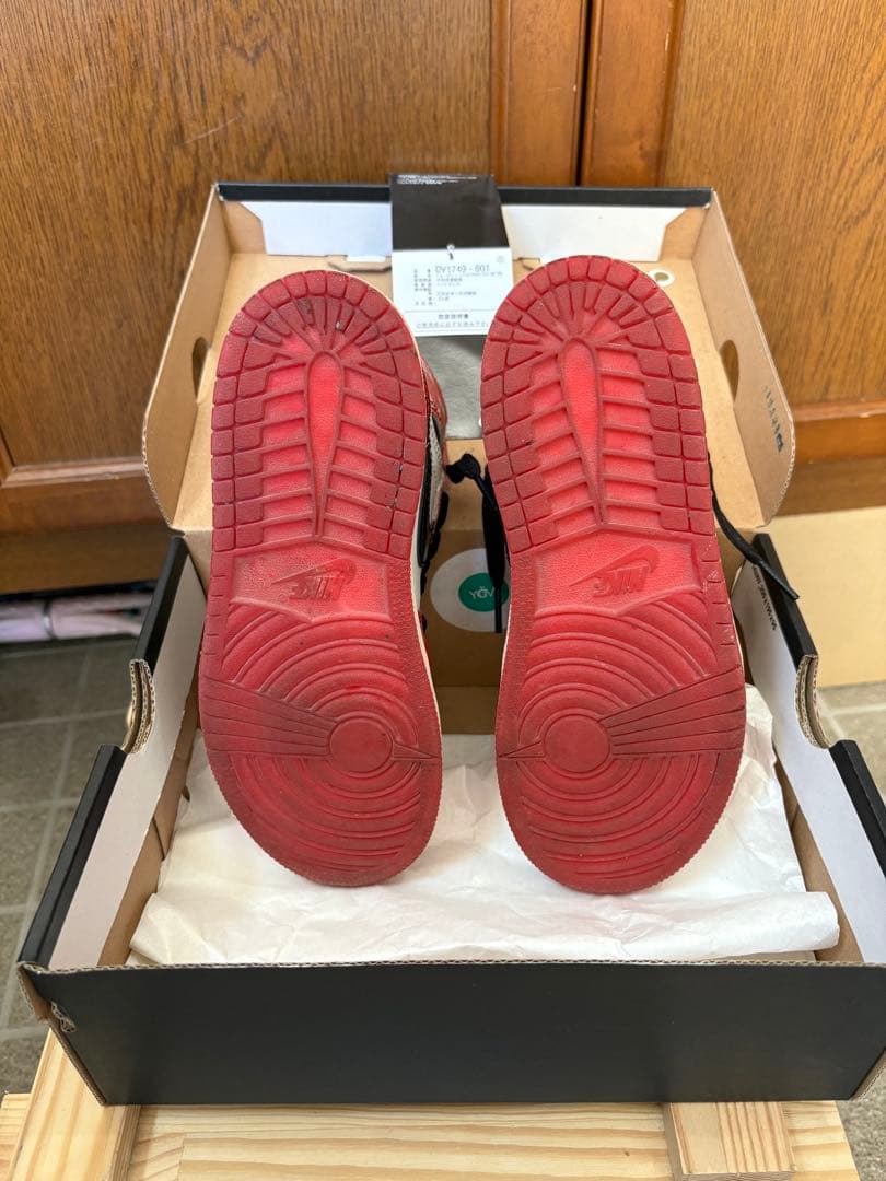 スパイダーマン エアジョーダン 1レトロHIGH OG SP 21cm