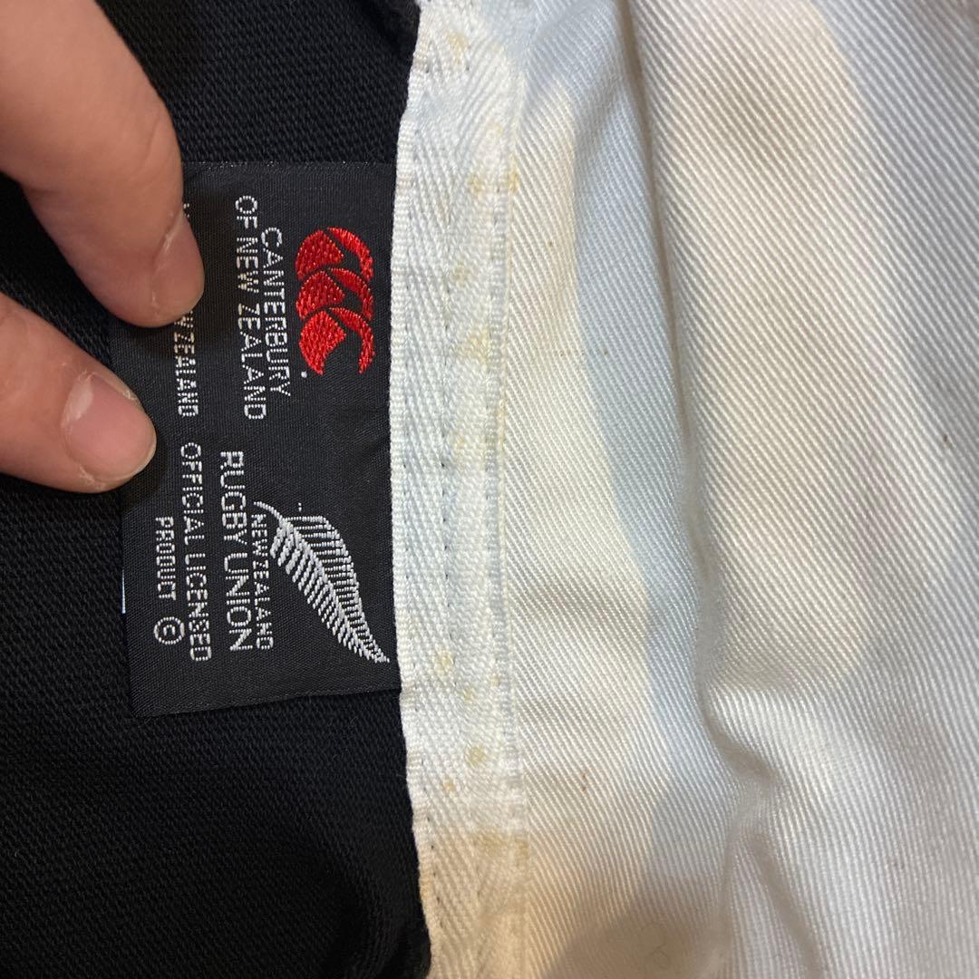 《ビンテージ》オールブラックス ラガー シャツ 長袖 Canterbury