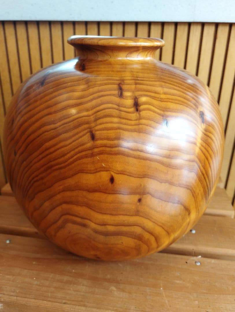 屋久杉 壺 花瓶