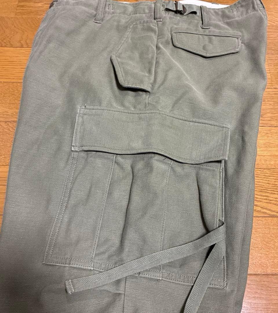 MADISON BLUE マディソンブルー ミリタリーカーゴパンツ カーキ04