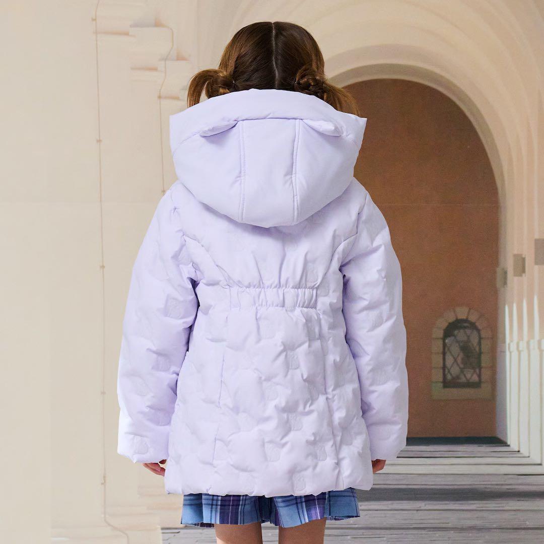 こ*ろ様 新品タグ付き　ANNA SUI mini 中綿ネコブルゾン　紺130-