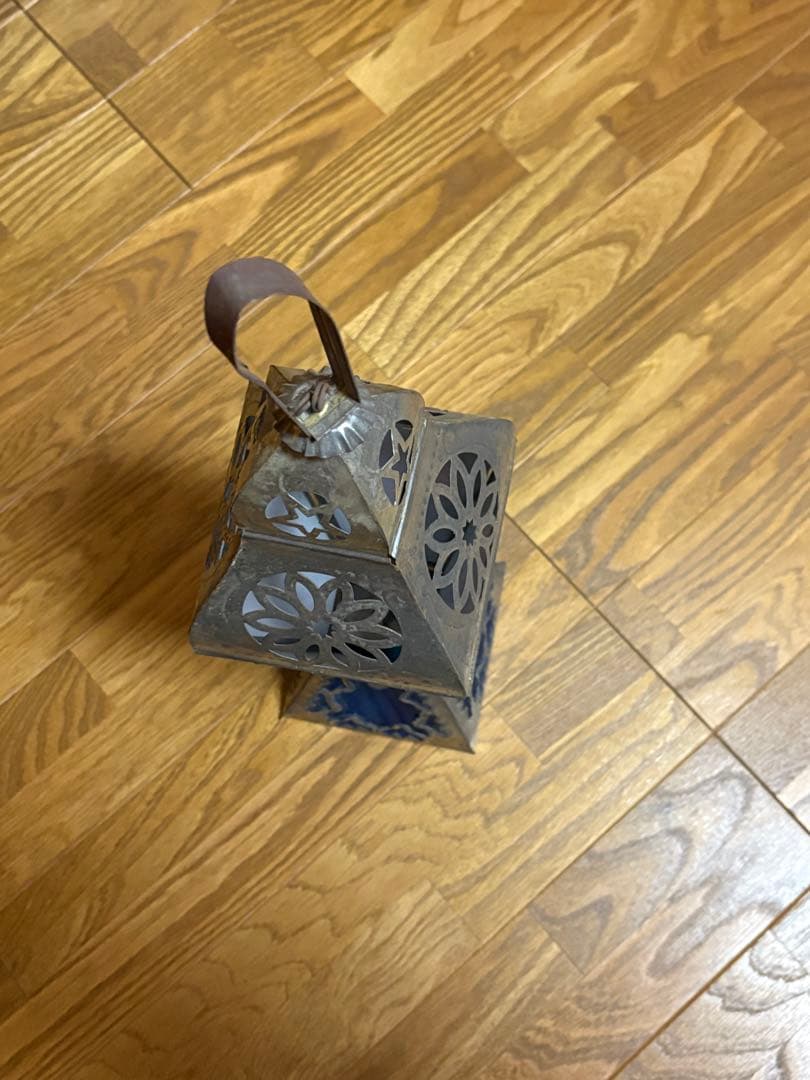 【希少】エジプト製 ヴィンテージランタン 五芒星 魔除け ファヌース