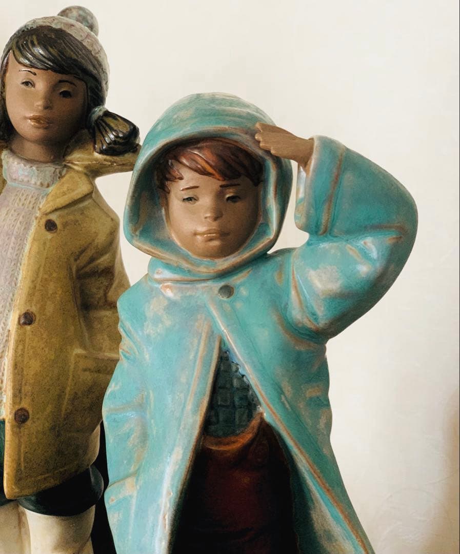 リヤドロ《AHOY THERE》グレス【絶版・貴重・美品】専用箱有り