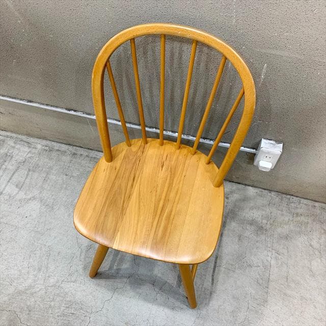 オールドキツツキ（飛騨産業家具）ウィンザー回転チェア③