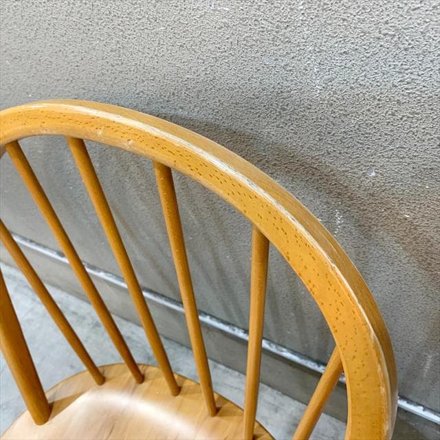 オールドキツツキ（飛騨産業家具）ウィンザー回転チェア③