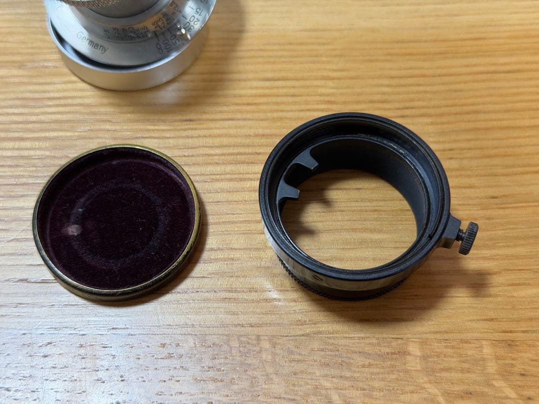 Leica ショートニッケルエルマー 5cm f/3.5 フード他