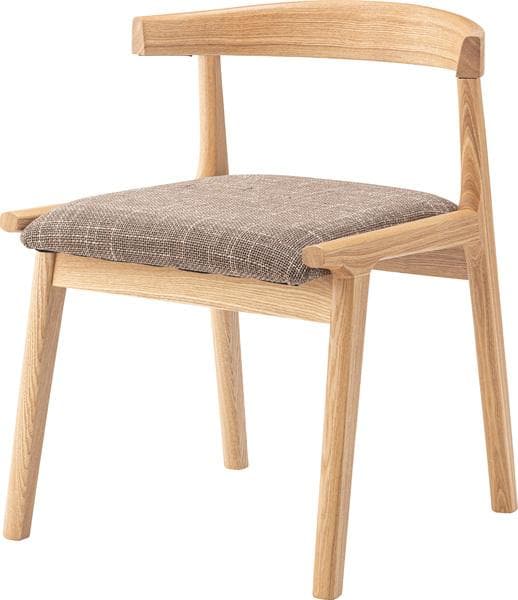 ロボット掃除機対応♪ ダイニングチェア 浮く ブラウン HOC-541 N01