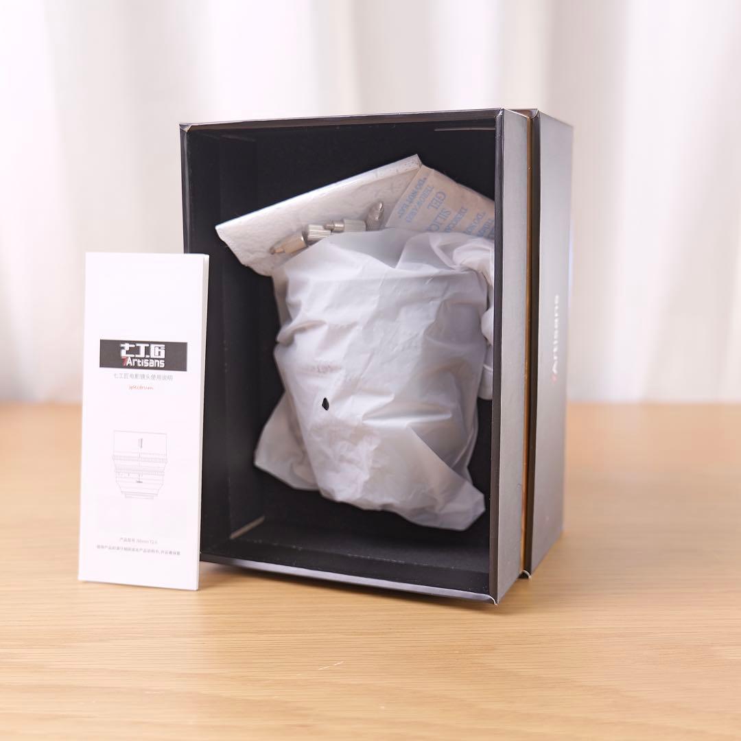 7artisans 50mm T2.0 フルサイズ シネマレンズ　美品Lマウント