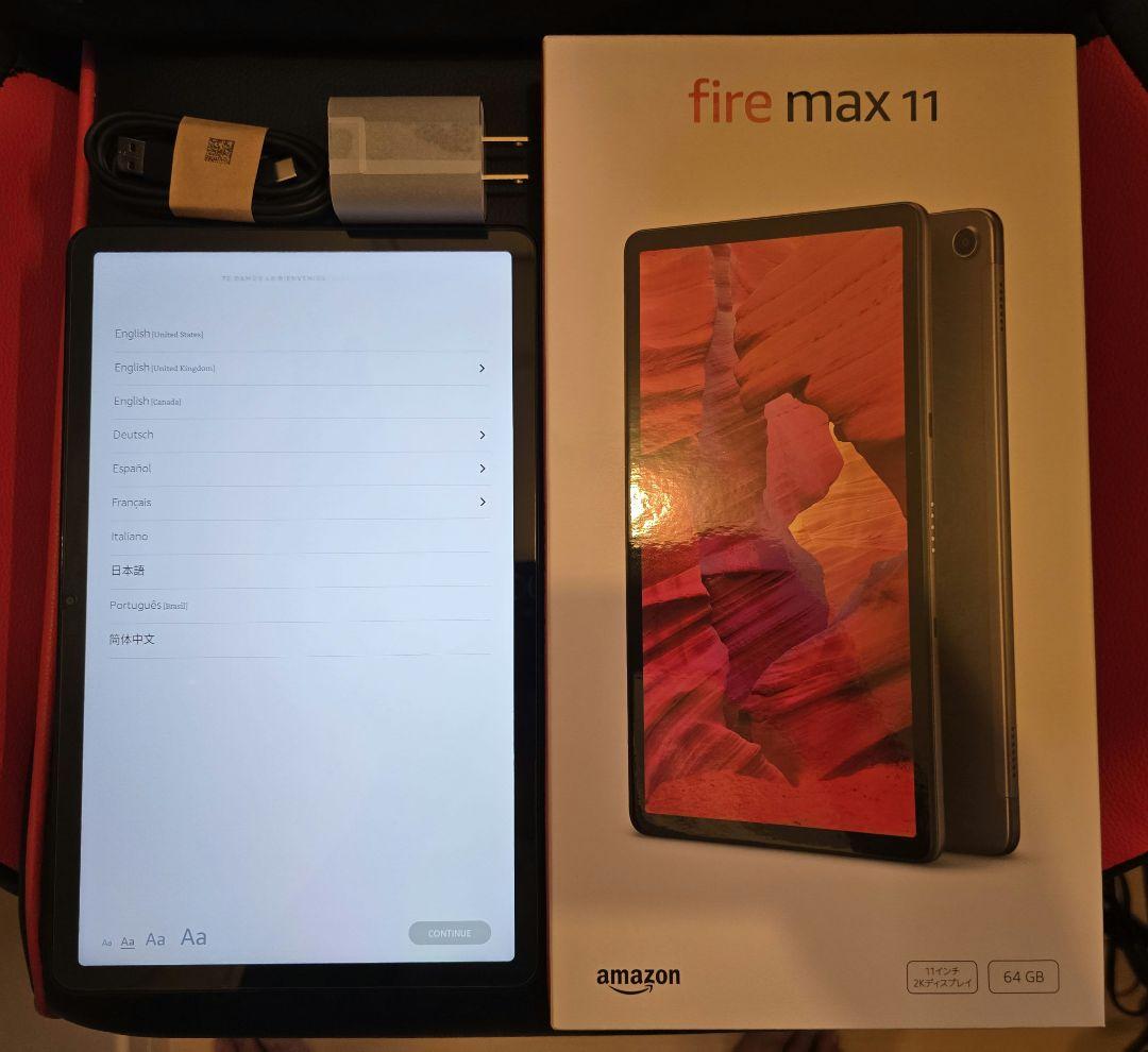 FireMax11/純正スリムカバー/Stylusペン