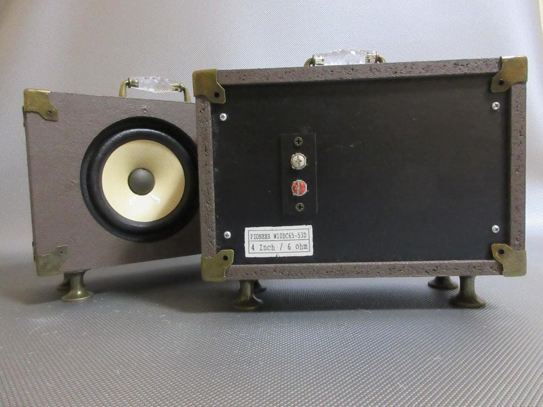 ★ハンドメイド・スピーカー（自作）★Pioneer◇10cm / 6Ω