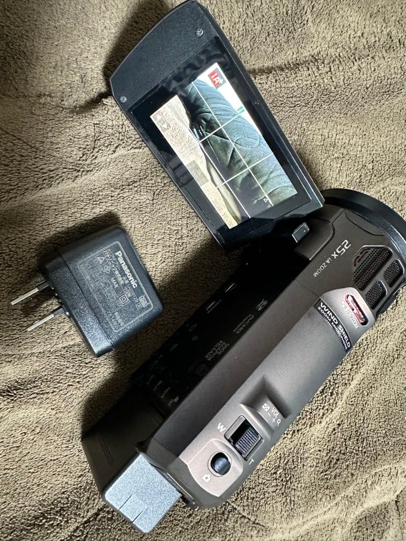 Panasonic HC-VX980M 収納バッグ、予備バッテリー