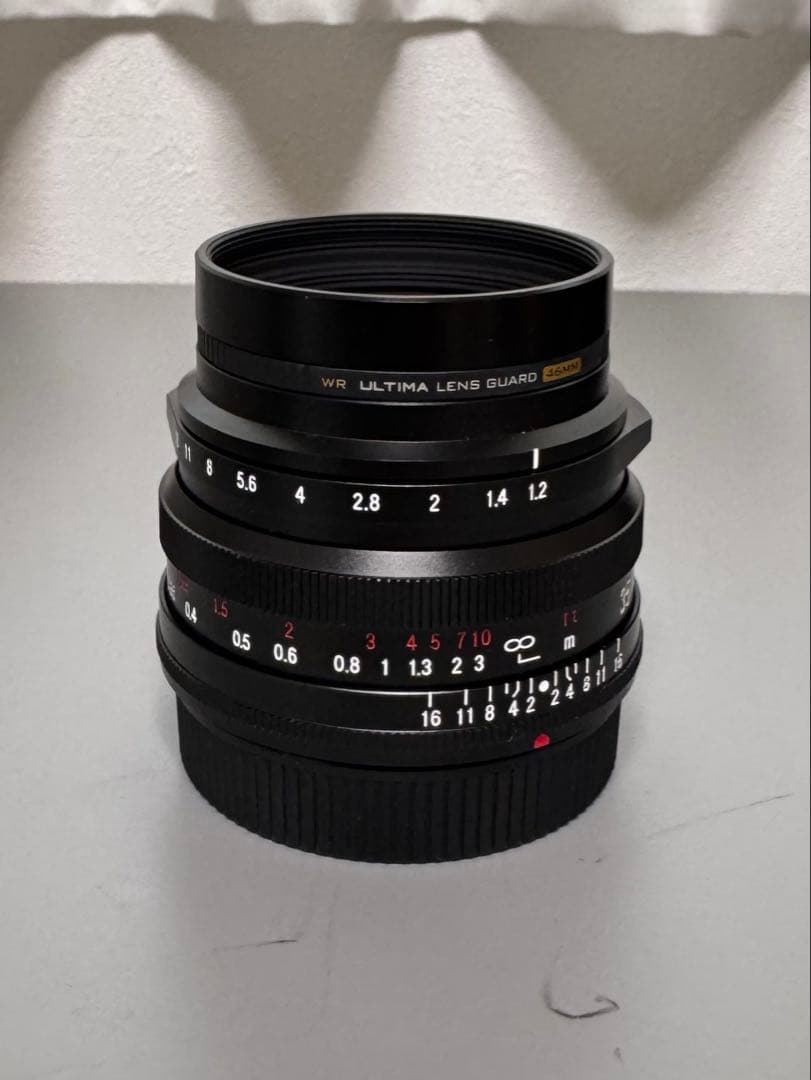 NOKTON 35mm F1.2 フォクトレンダー xマウント フィルター付き