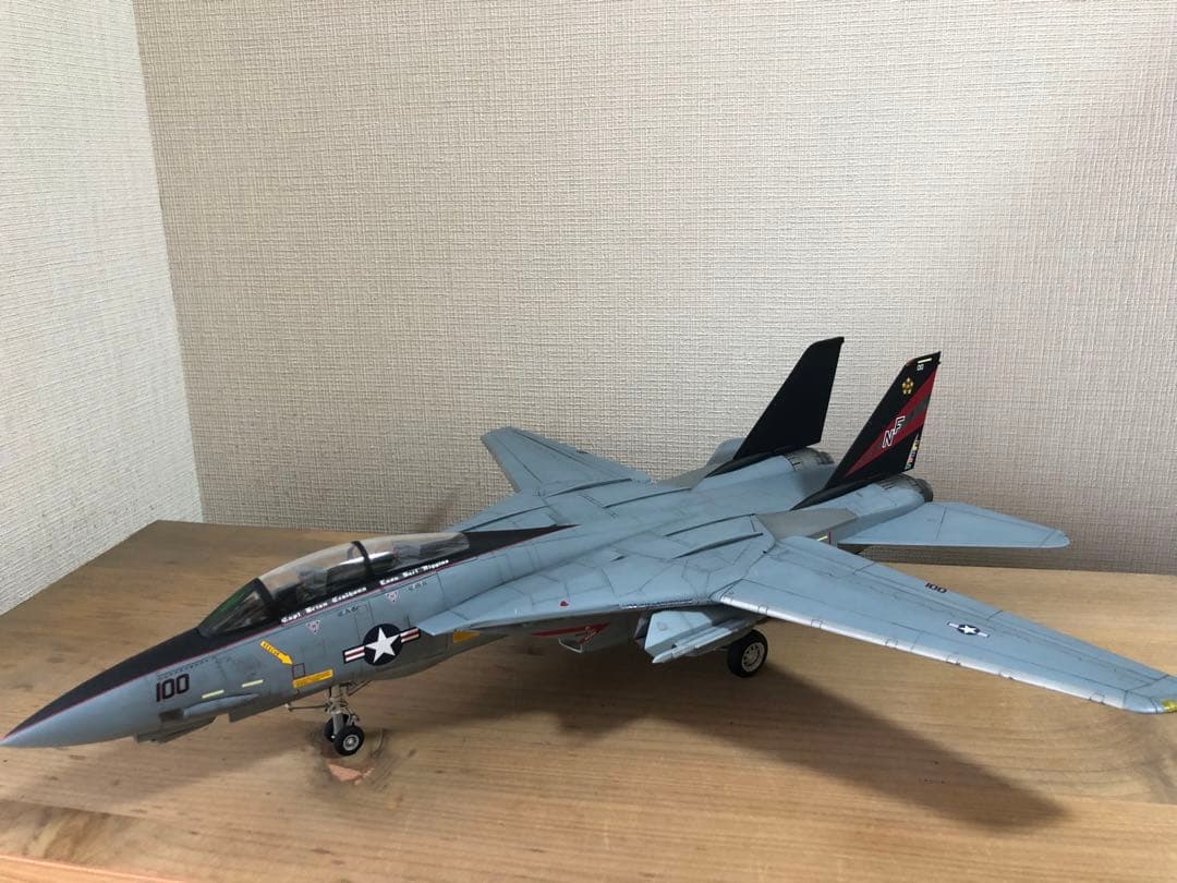 moon。米海軍　F-14A プラモデル