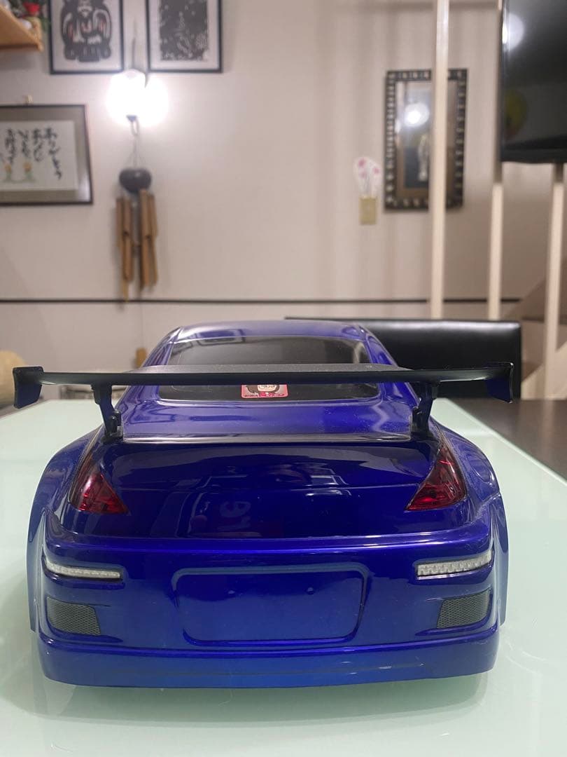 ヨコモ⁇NISSAN フェアレディz33 ボディー ブルー