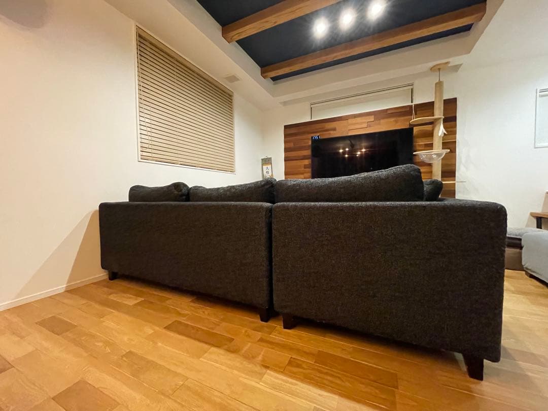 富山県　コーナーカウチソファ