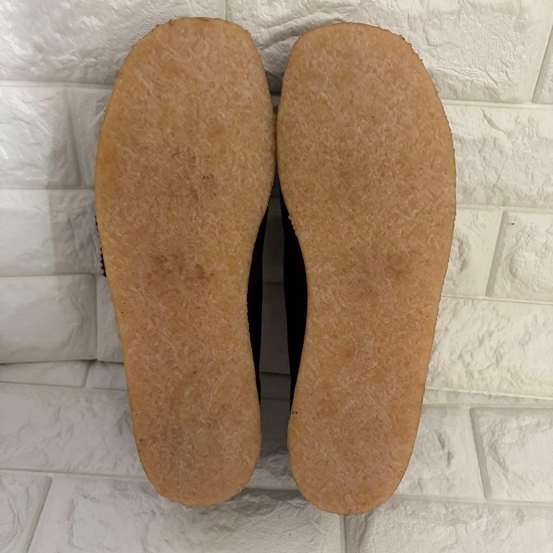 メンテナンス済み Clarks ワラビー オールレザー 26cm