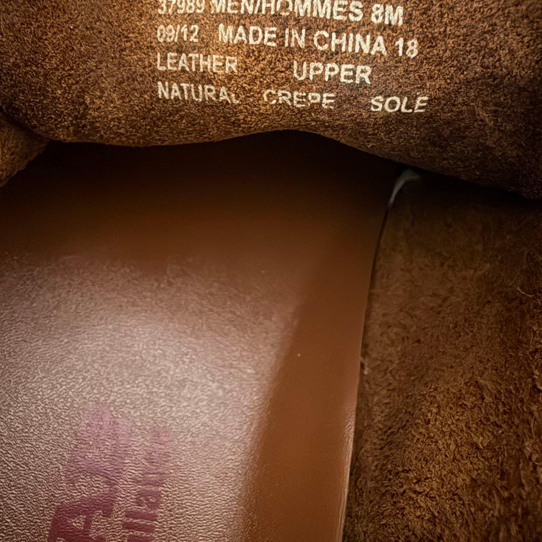 メンテナンス済み Clarks ワラビー オールレザー 26cm