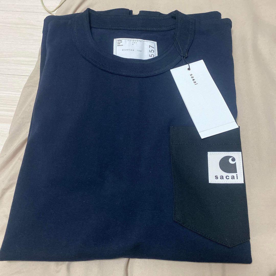 トップス Carhartt x sacai T-shirt \"Navy\"