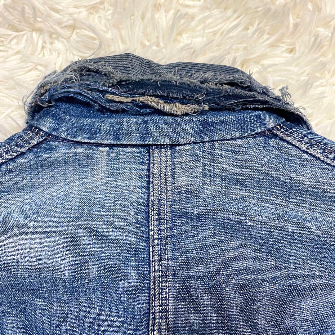 60's~70's モンゴメリーワード　デニム　カバーオール　ブランケット