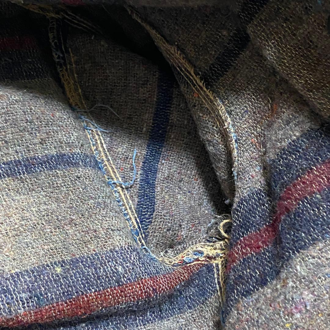 60's~70's モンゴメリーワード　デニム　カバーオール　ブランケット