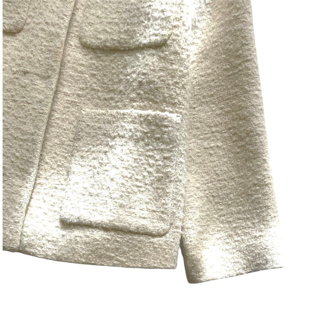 美品✨24AW セオリーリュクス Faro Aria ツィード ショート コート