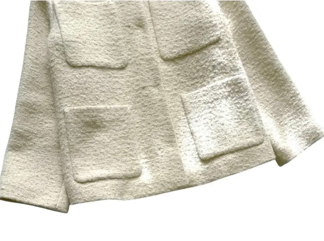 美品✨24AW セオリーリュクス Faro Aria ツィード ショート コート