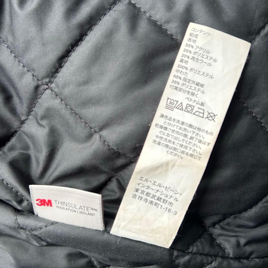 90s L.L.Bean エルエルビーン チェック柄 メルトン ウールジャケット