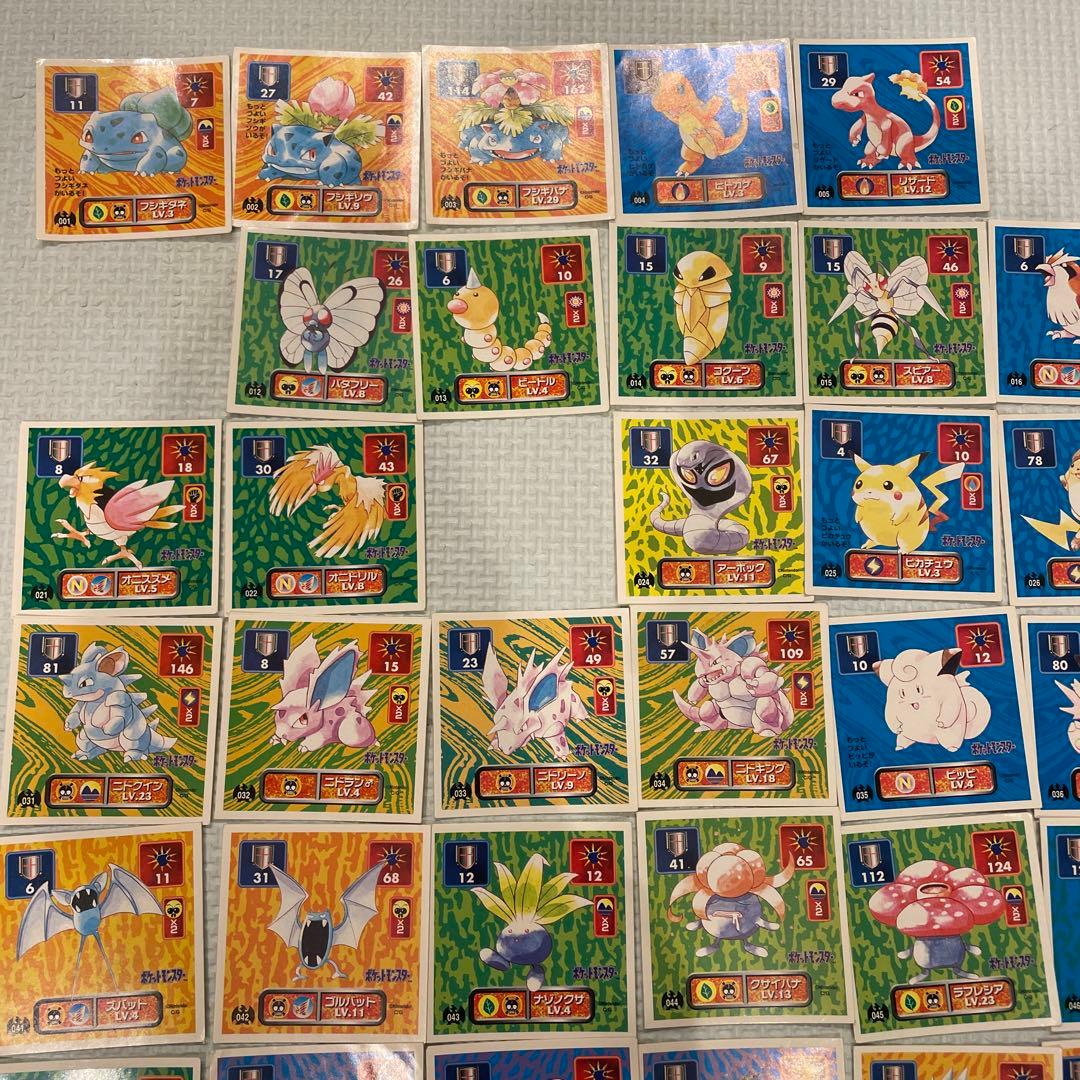 ポケモンシール烈伝　① 初代　アマダ　バラ売り可