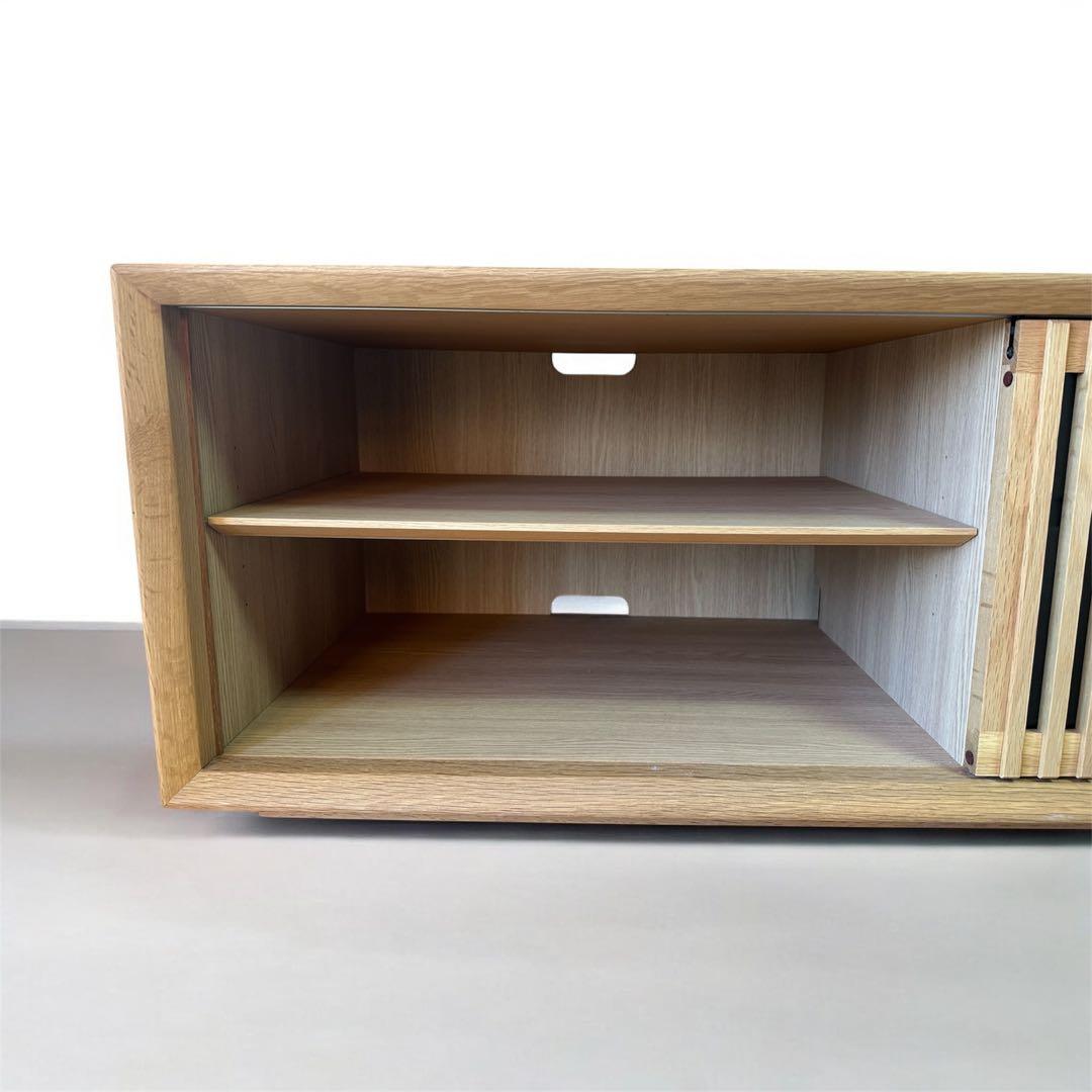 木製テレビ台 スラットデザイン