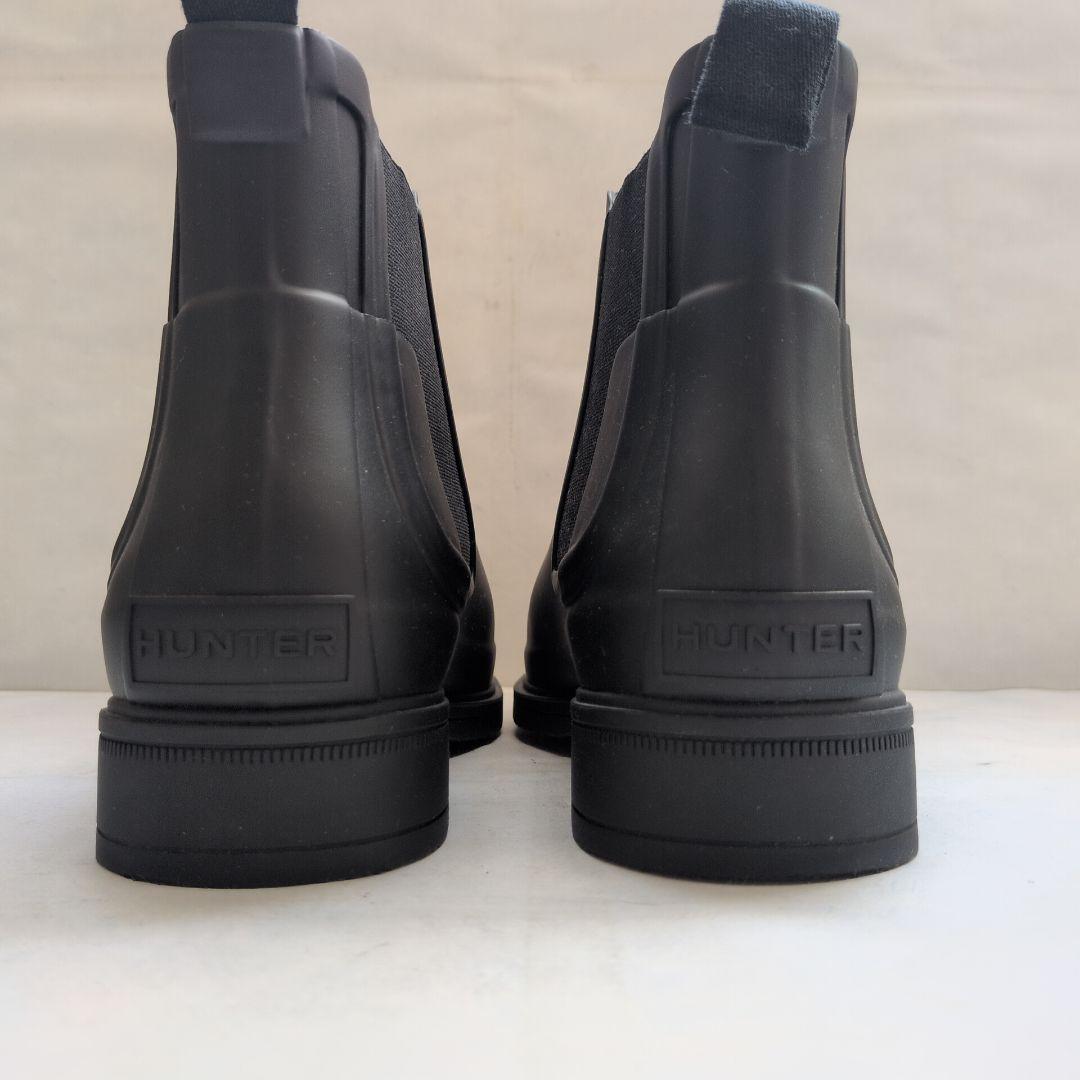 HUNTER ハンター メンズ チェルシー ラバー ブーツ 28.0 黒