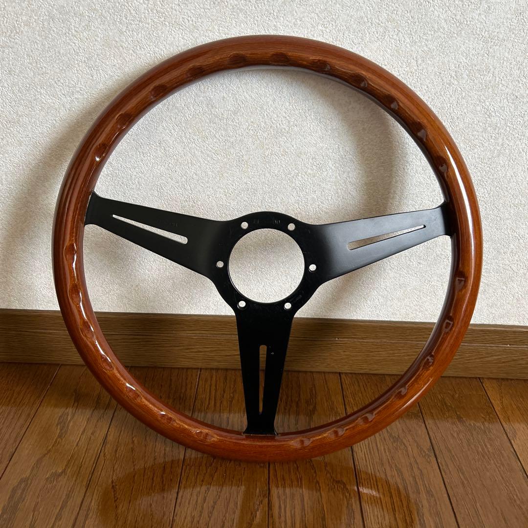 NARDI ナルディ ウッドステアリング 外径36.5cm イタリア製 ハンドル