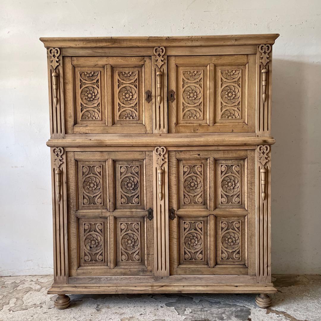 ビンテージ 収納キャビネット ショーケース 食器棚