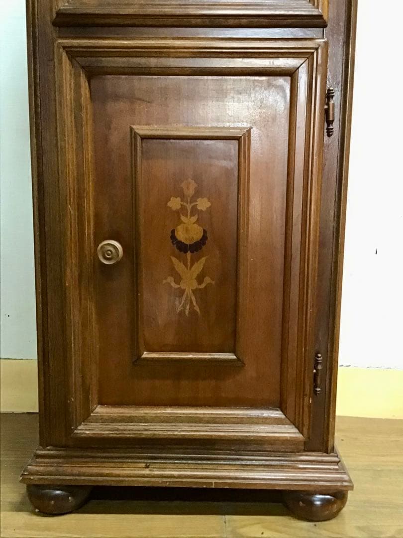 管364☆イタリア製☆象嵌細工☆アンティーク☆電話台☆花台☆チェスト