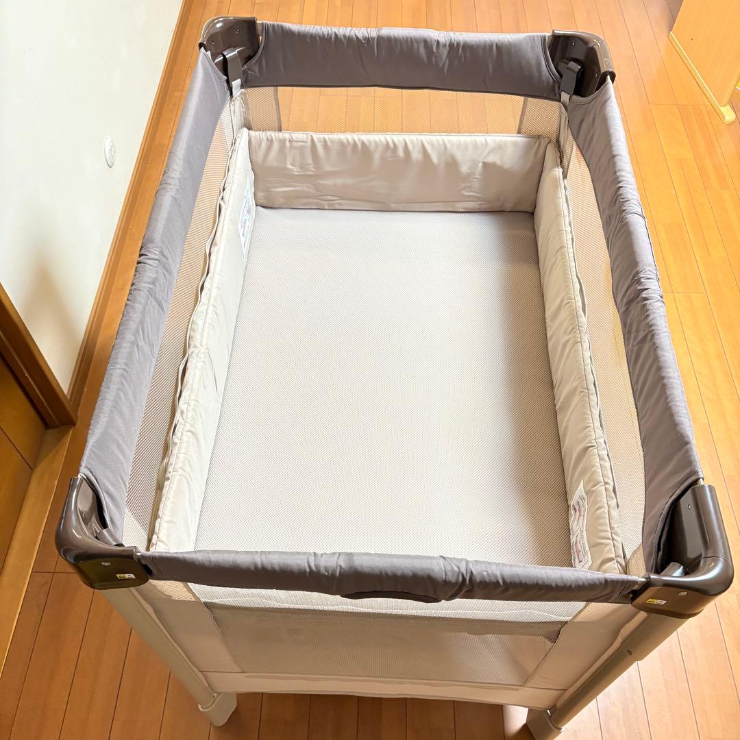 【美品・付属品完備】Aprica アップリカ ココネルエアー ベビーベッド